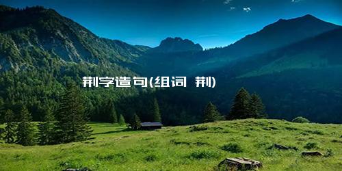 荆字造句(组词 荆)